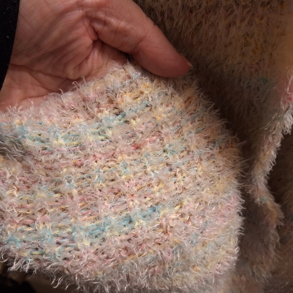 Hooded Multicolor Cardigan Cozy - Picture 2 of 6